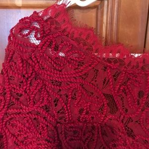 Open back lace dress